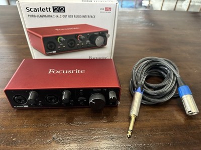 Focusrite Scarlett 2i2 3rd Gen. 2-Channel USB Audio Interface - MOSC0025