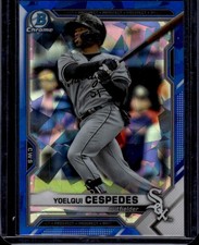 2021 Bowman Draft Sapphire Edition #BDC-171 Yoelqui Cespedes Chicago White Sox