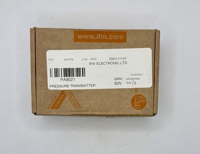 ifm electronic PA9021 Gauge Pressure Transmitter Analog Solid State Sensor