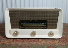 Philco A3626U Bakelite Radio In  Cream 1953 Working 3 Band 5 Valve Table Top Set