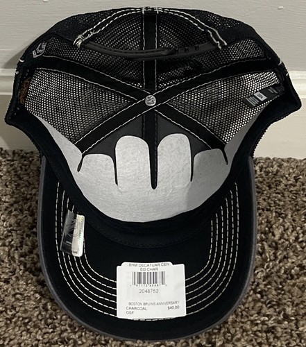 Gorra Boston Bruins 47 Marca Limpieza Centenario Gris Malla Snapback NUEVA - Imagen 4 de 6