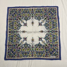 Yves Saint Laurent YSL Vibrant Floral Print Scarf Women s