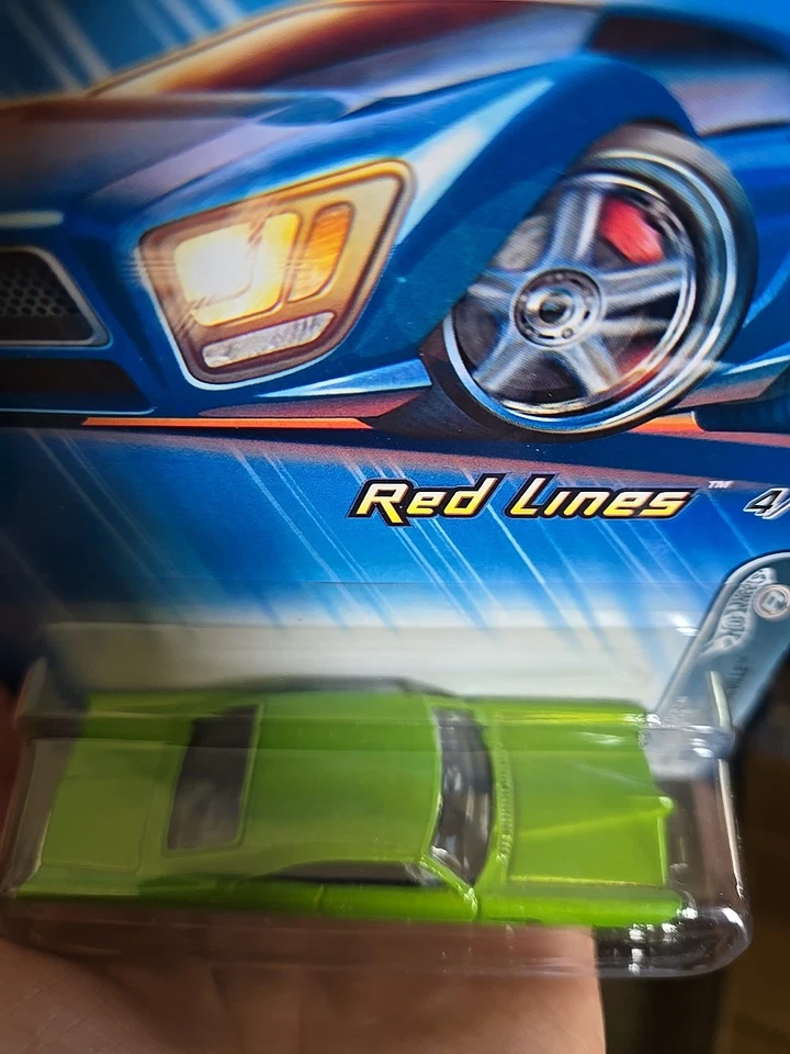 2005 Hot Wheels #99 Red Lines 4/5 PONTIAC BONNEVILLE Verde com RL 5 Raios China - Imagem 4 de 4