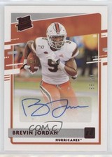 2021 Panini Chronicles Draft Picks Red 15/99 Brevin Jordan #DA-BJO Auto 0a2