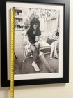 Framed Joey Ramone of The Ramones lounging photo — photo 5
