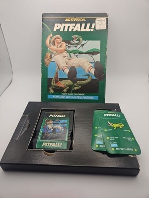 Pitfall! Activision Game for Intellivision CIB Complete In Box