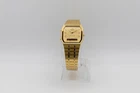 Vintage Seiko H601-5120 Ana-Digi Gold Tone Alarm Chronograph Watch - Running