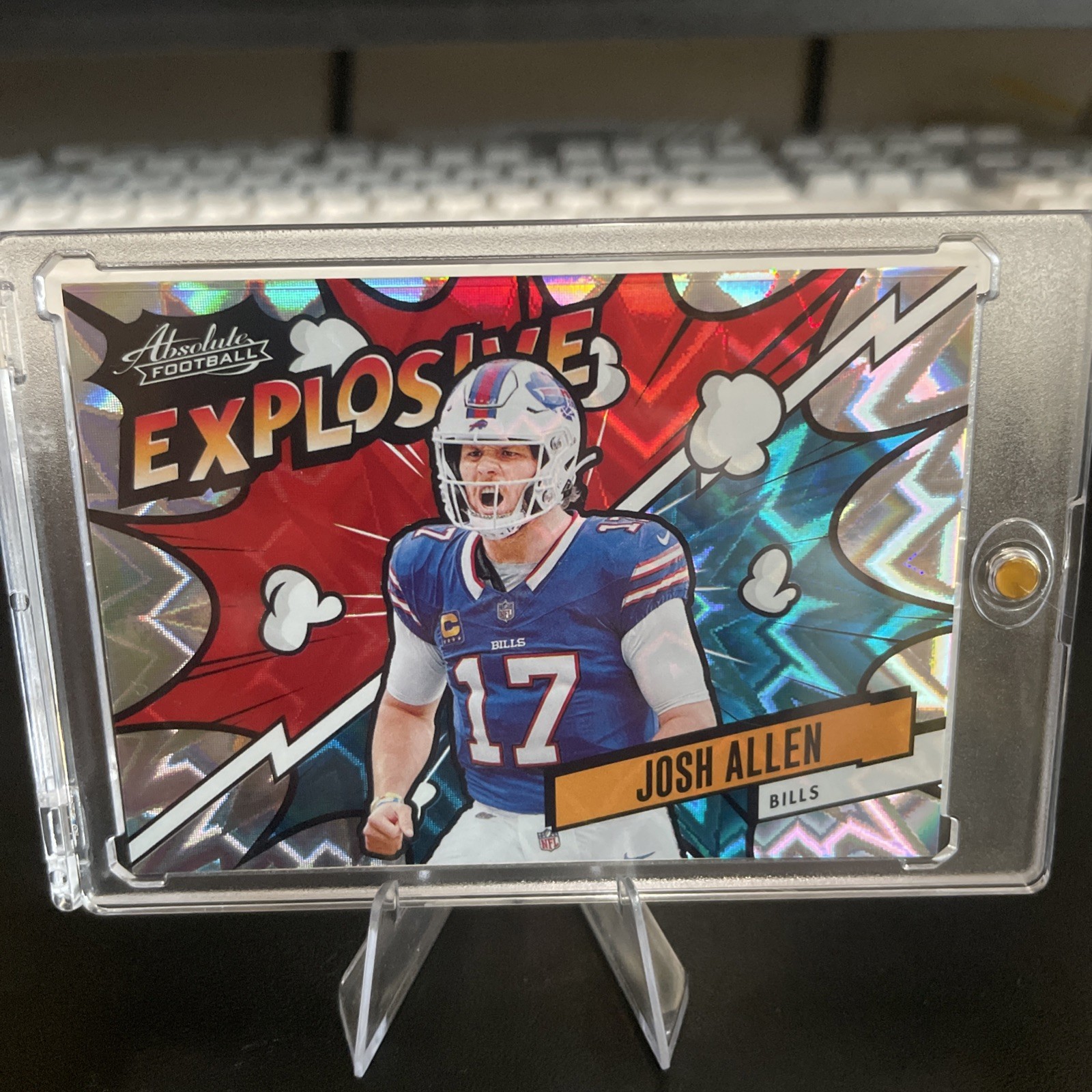 2024 Panini Absolute - Explosive Josh Allen #EX-JAN