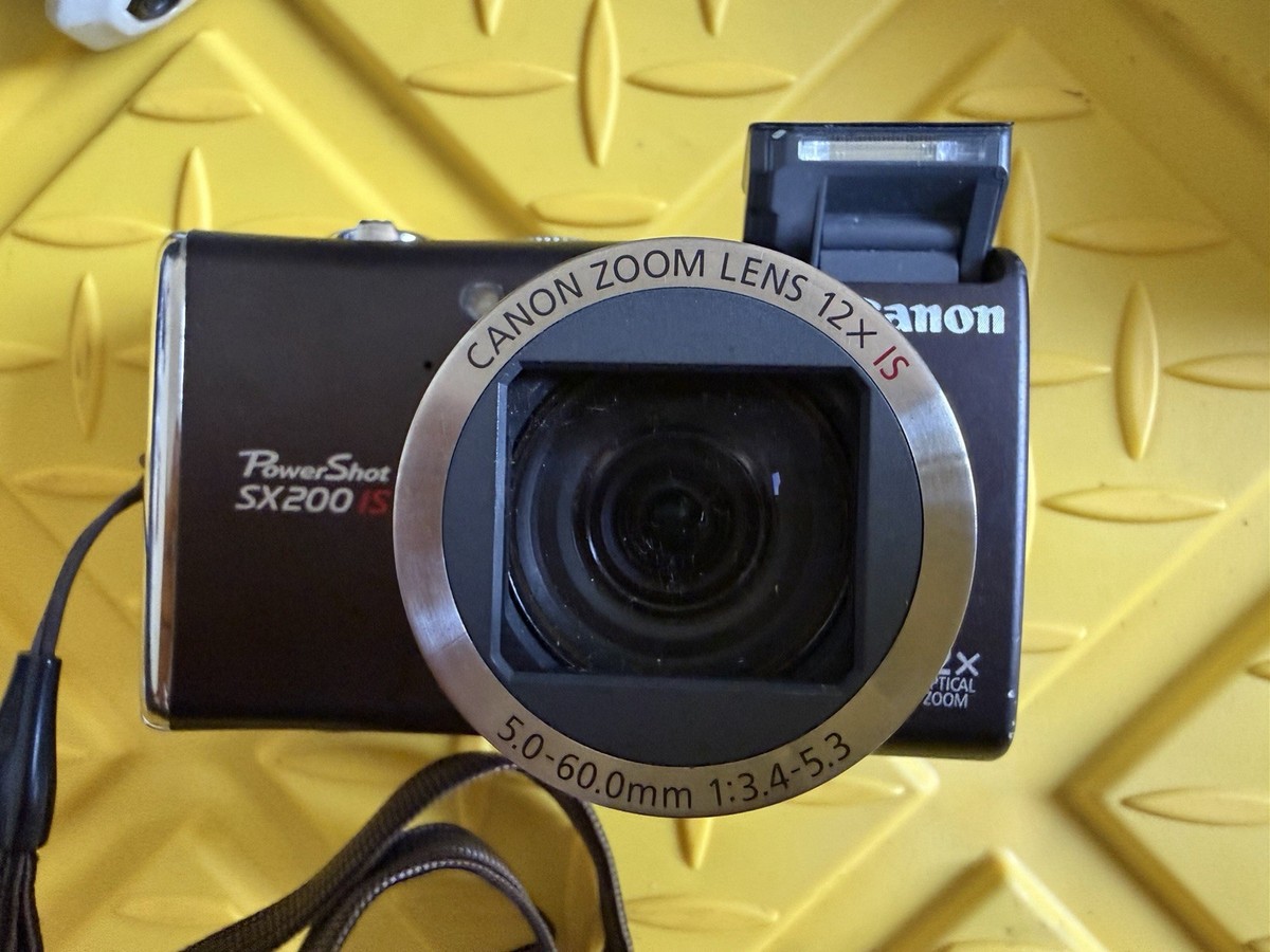Canon PowerShot SX200 IS 12MP Camera 12x Zoom Please READ