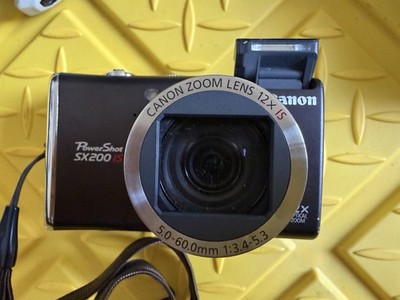 Canon PowerShot SX200 IS 12MP Camera 12x Zoom Please READ