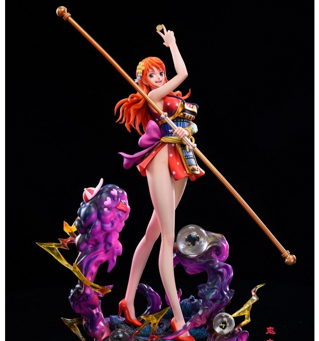 LX Studio One Piece Nami Resin Statue in stock H31cm Painted
