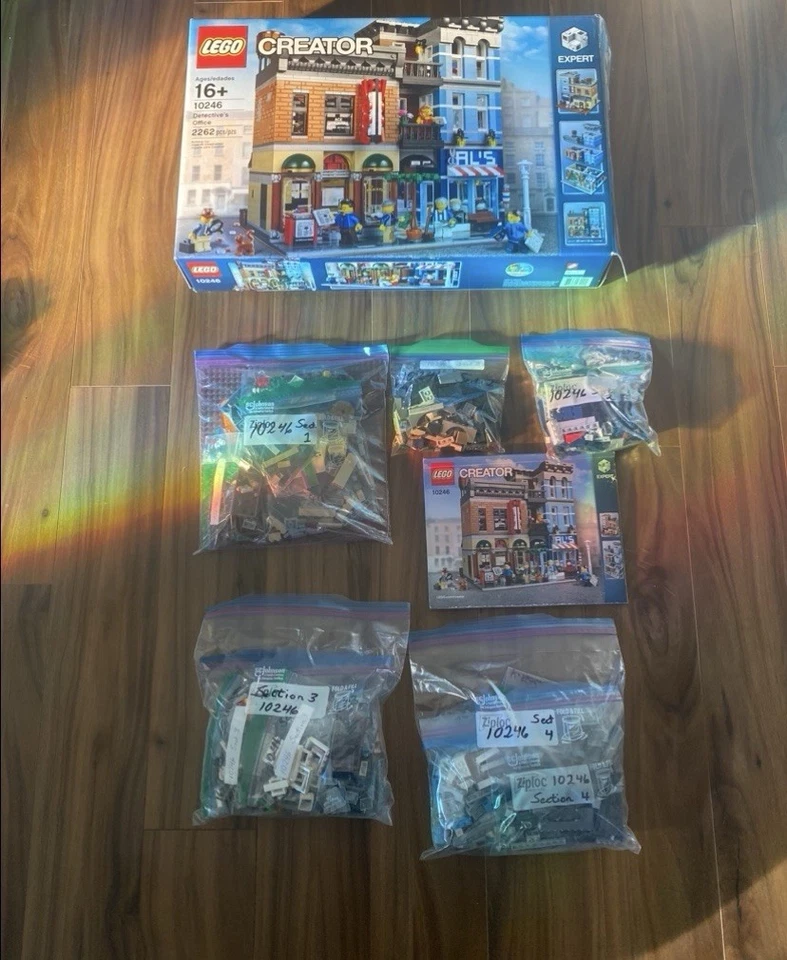 Lego Creator Expert 10246 Detective's Office 100% Complete W/ Box & Instructions - Image 2 of 4