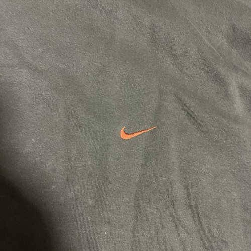 Vintage Nike Y2K Olive Orange Swoosh Crewneck 2XL - Picture 3 of 6