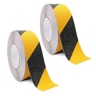 Anti Slip Safety Grip Tape 2  x 39Ft (2 Pack) | Heavy Duty Waterproof Non-Slip