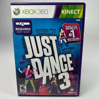 Just Dance 3 Xbox 360 Video Game Kinect Requires Sensor Party Ubisoft Complete