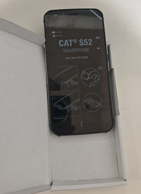 CAT S52 schwarz - entsperrt (offene Verpackung)