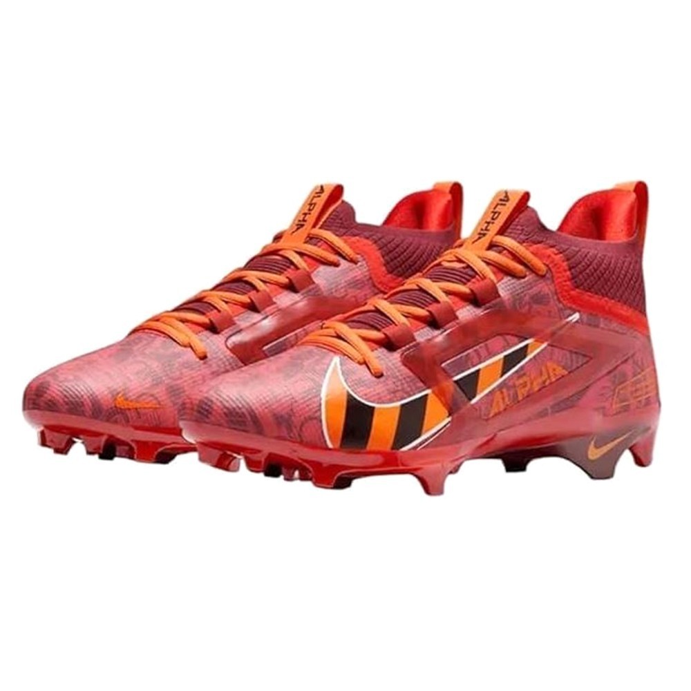 Nike Alpha Menace‎ 4 Elite NRG FQ4046-600 Red Football Cleats Shoes Men\'s 9.5 Amazon.com | Nike Alpha Menace 4 Elite NRG Men main image 2