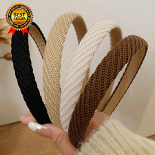 Headbands for Women Thin Knitted Hairbands Fashion Non Slip Headband