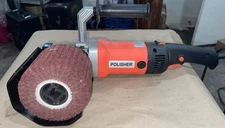 1400W Electric Handheld Burnishing Polishing Drum Machine, 110V, 6-speed 3600RPM