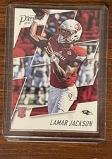 Panini 2018 Prestige Lamar Jackson Rookie Card #279 Ravens Cardinals. rookie card picture