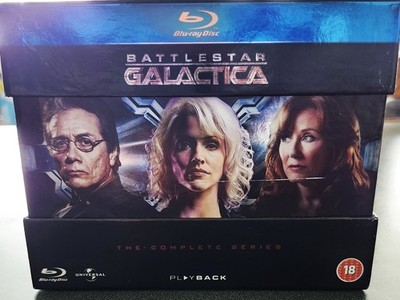BATTLESTAR GALACTICA: The Complete Series 1 2 3 4 5 (Blu-ray)