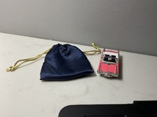 New 2005 Jay Strongwater for Estee Lauder Pink Cadillac Empty Compact