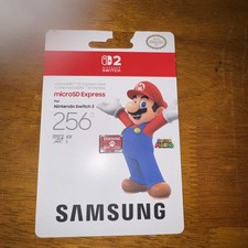 Nintendo Switch 2 Micro SD Express Card 256GB MARIO Edition