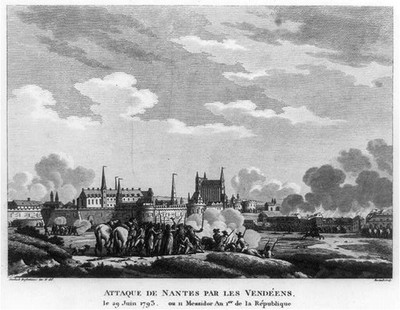 Photo:Attaque,Nantes,Vend�ens,Messidor,R�publique,Wars,battle,France,PG
