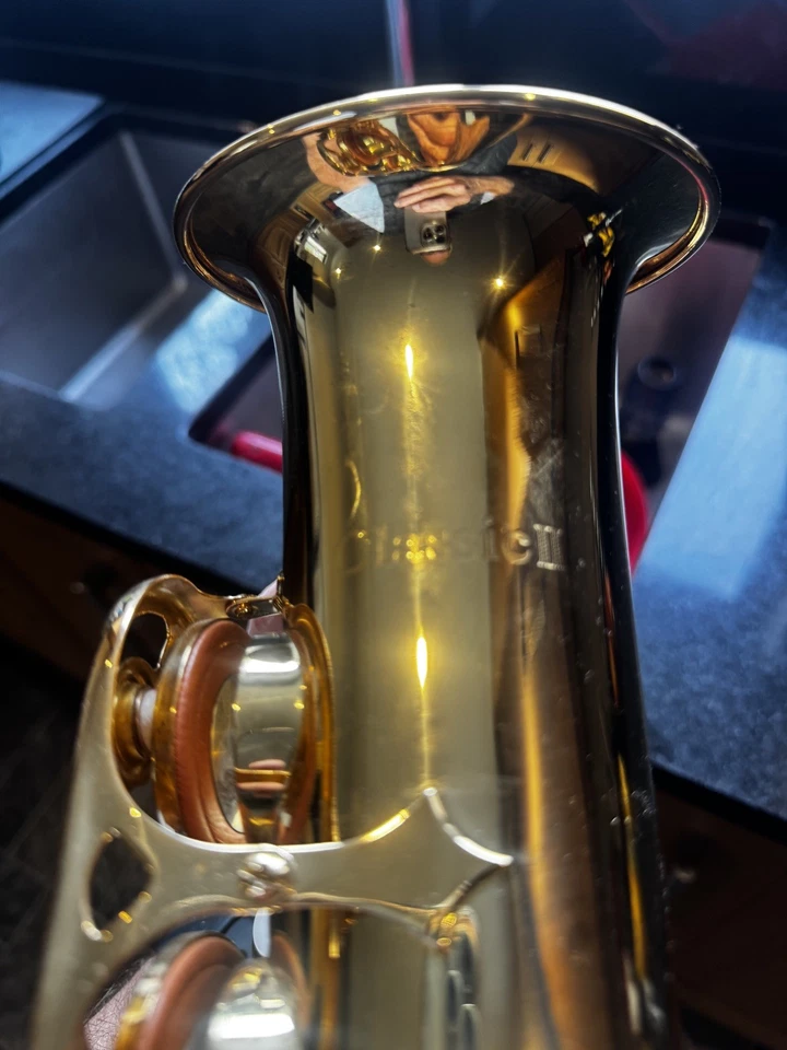 Trevor James Classic II "The Horn" Alto Saxophone - Gold Lacquer, with case - Image 4 of 4