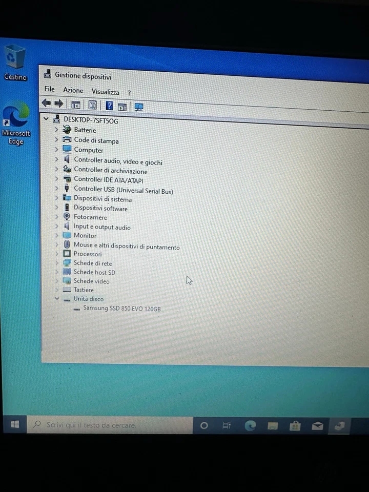 HP 215 G1 AMD A6-1450 4GB Ram 120GB SSD Wind 10 Pro - Immagine 2 di 4