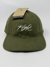 Nike Jordan Flight Fly Unstructured Hat Olive Green HF6241 222 Adult Size M/L