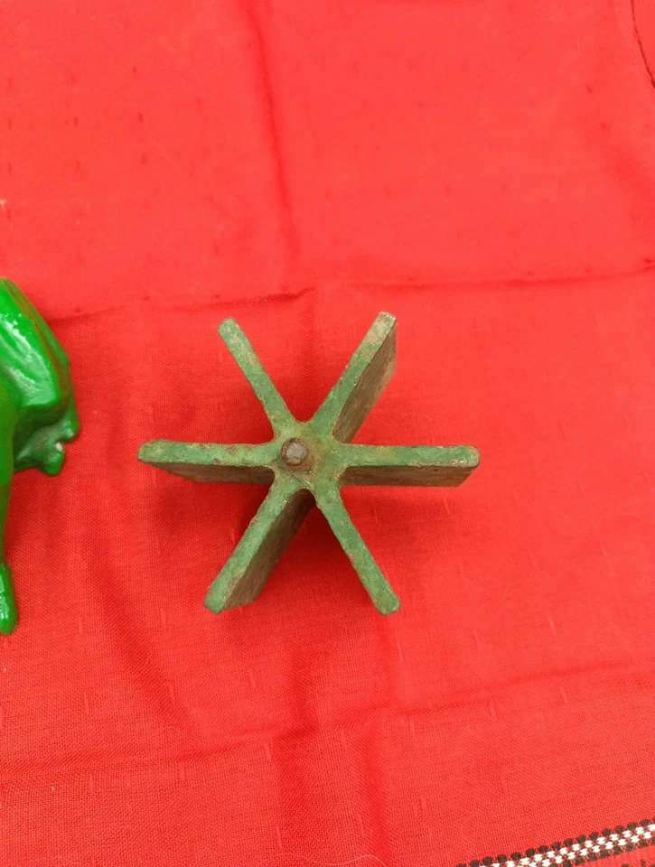 Grenouille Et Roulette En Fonte Jeu De La Grenouille - Photo 3/4