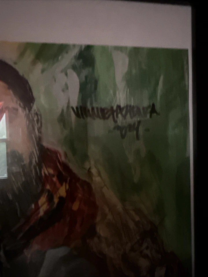 Jedi Mind Tricks Singed by Vinnie Paz Framed Rare Art Print Poster - Image 3 of 3