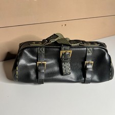 Matt & Nat Vegan Leather Duffle Bag Black Buc...