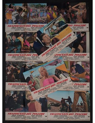 fotobuste I TRAFFICANTI DEL PIACERE diana dors bates geeson vince edwards F219