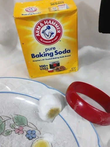 Bakelite Cherry red wide bangle bracelet vintage jewelry tested 19 Grams