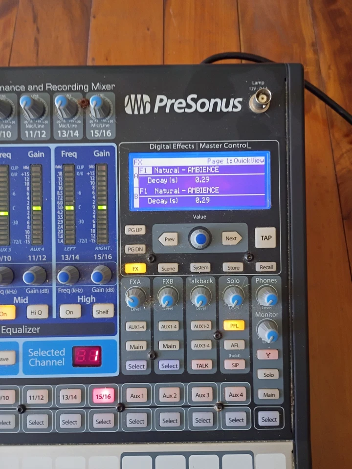 PreSonus StudioLive 16.0.2 Digital Mixer - Image 4 of 4