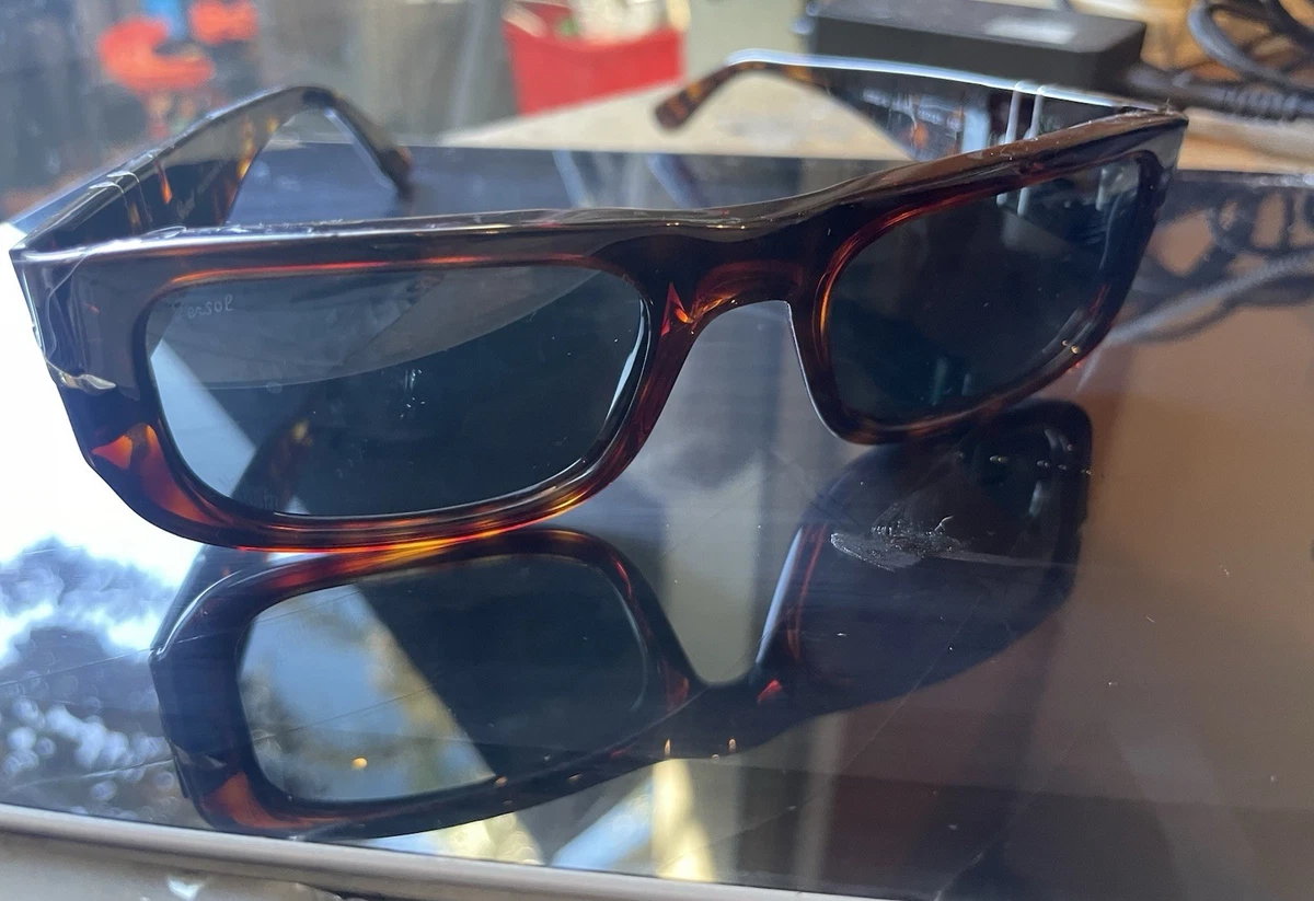 Persol 0PO3362S 121533 Brown/bright yellow / Brown Oval 52mm Unisex Sunglasses