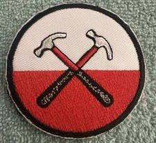 PINK FLYOD ARMY 2x3 Embroidered Morale Patch Hook Backing Brand New