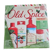 Old Spice Fiji Holiday Gift Set for Men, Body Wash, Deodorant  Shampoo     