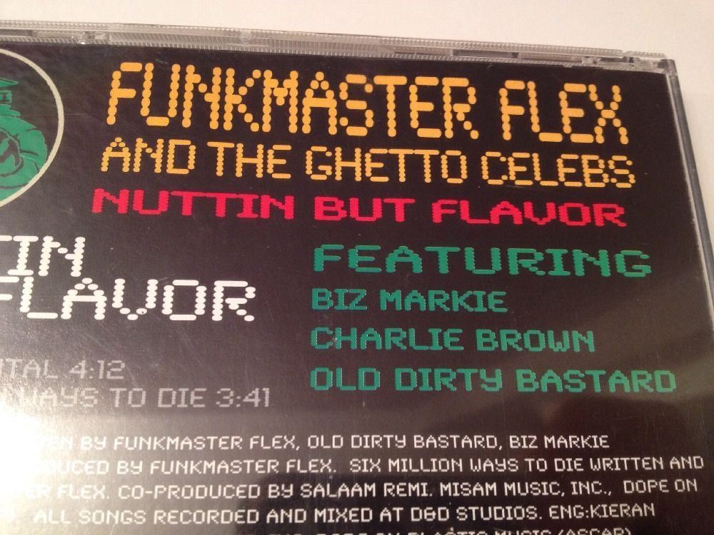 Funkmaster Flex & The Ghetto Celebs Nuttin But Flavor CD