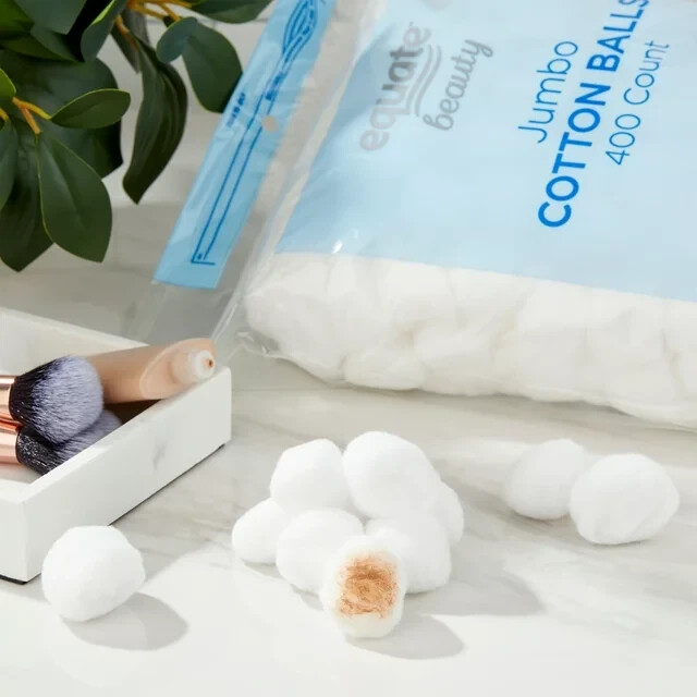 Equate Beauty Jumbo Cotton Balls, 400 Count eBay