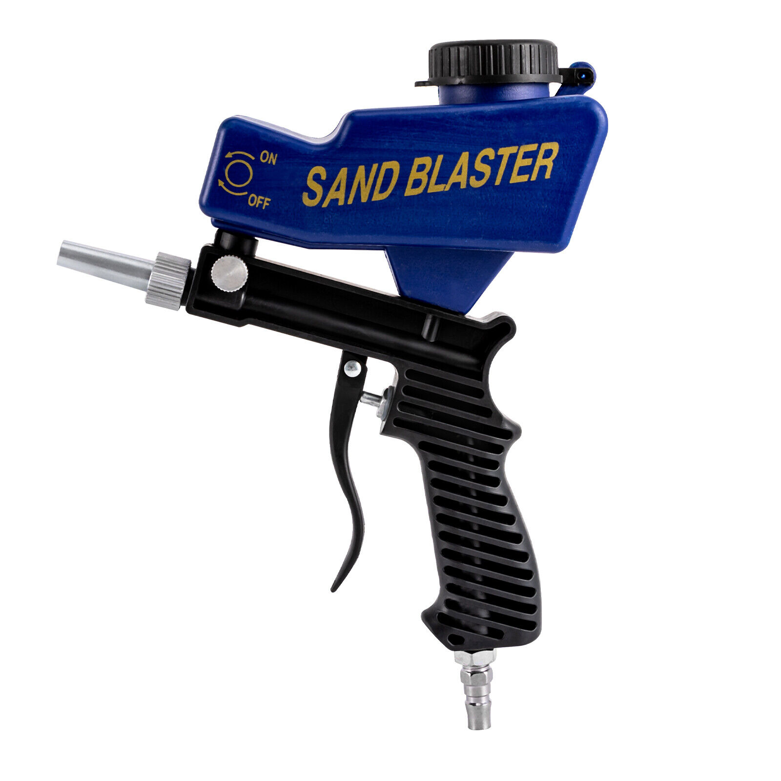 90PSI Sandstrahlpistole Sandblaster Sandstrahlgerät Hand-Druckluftdüsenspitze