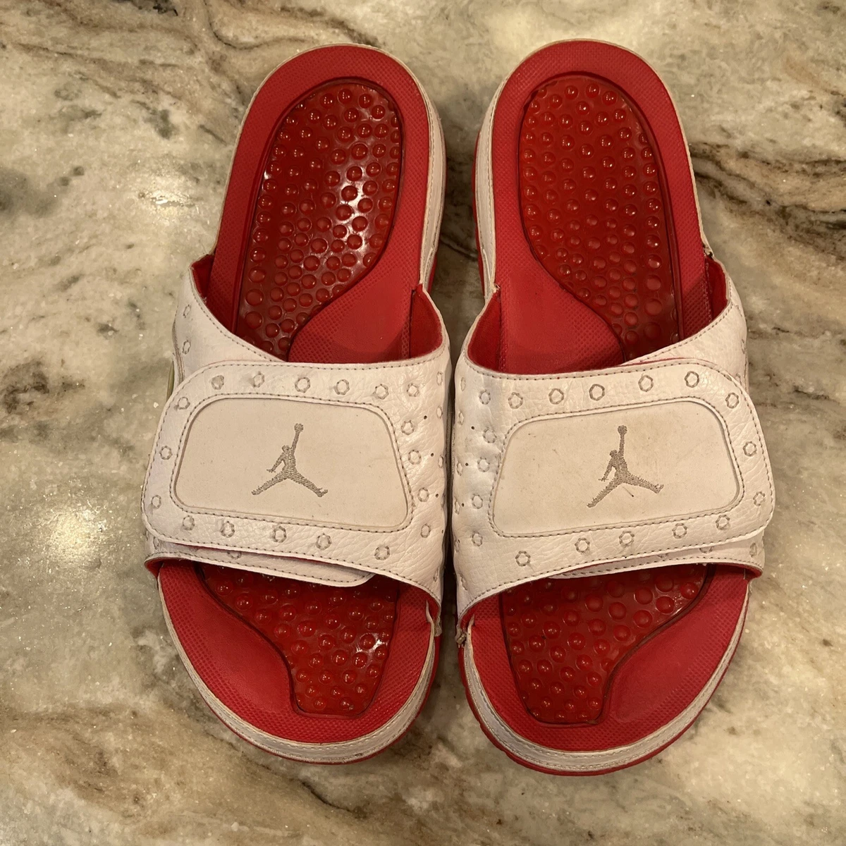Nike Air Jordan Hydro XIII 13 Retro Men s 10 Slides Sandal Red