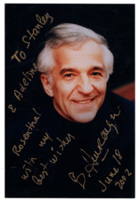 Vladimir Ashkenazy Signed Photo / Autographed Classical Conductor