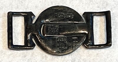 Vintage WW2 UK British Honi Soit Qui Mal y Pense Border Regiment‎ Belt Buckle Vintage WW2 UK British Honi Soit Qui Mal y Pense Border  main image 3