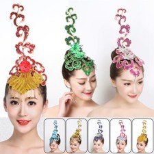 1pcs Dance Classical Head Flower Headdress Show Stage Performance Costume Hair