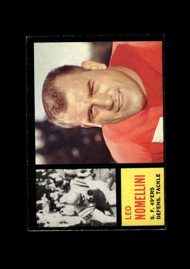 1962 Topps Set-Break #159 Leo Nomellini EX-EXMINT *GMCARDS*