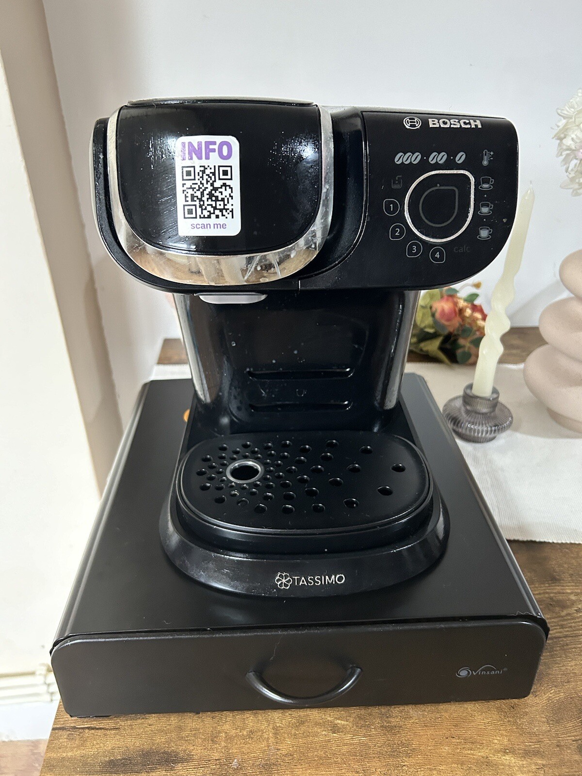 Tassimo my way coffee machine + Tassimo Pod Holder eBay