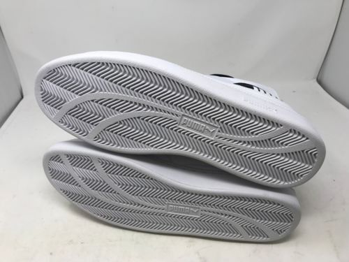 Mens Puma (361477 02) White X McQ Brace Mid Shoes (W108)